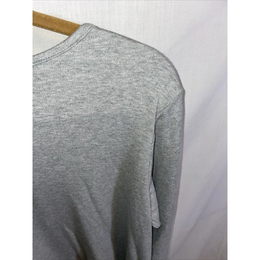 Quacker Factory Women’s Casual Blouse Size Large Gray Comfort Going Out Party